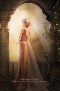 premade_4217 Soft, pretty, romantic fantasy romance ebook cover premade